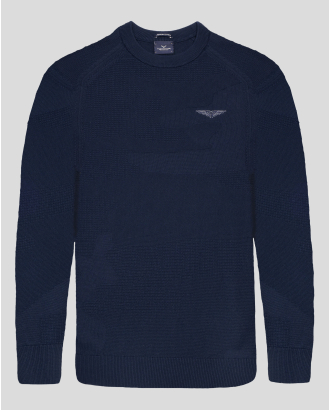 PULOVER BLEUMARIN GULER ROTUND