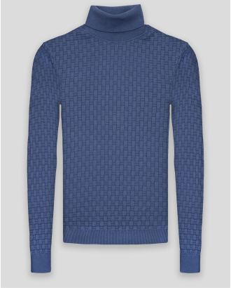 PULOVER ALBASTRU GULER POLO