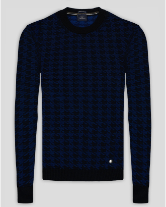 PULOVER NEGRU GUPER ROTUND