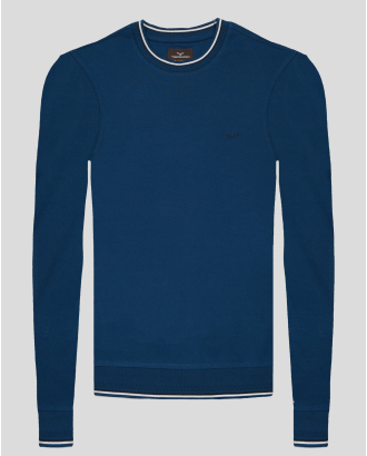 BLUZA ALBASTRA GULER ROTUND