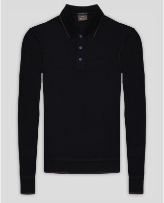 BLUZA NEAGRA GULER POLO