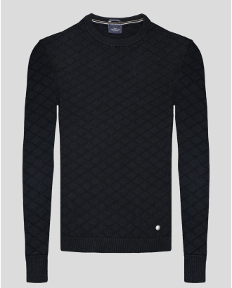 PULOVER NEGRU GULER ROTUND
