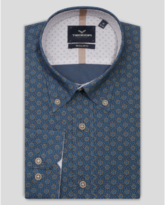CAMASA BLEUMARIN PRINT GEOMETRIC