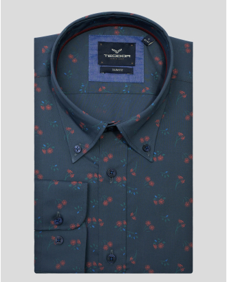 CAMASA GRI PRINT GEOMETRIC