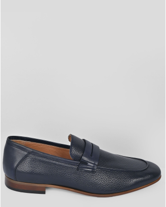 MOCASINI BLEUMARIN PIELE NATURALA