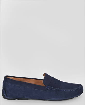 MOCASINI BLEUMARIN PIELE NATURALA