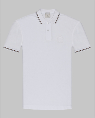 TRICOU POLO ALB