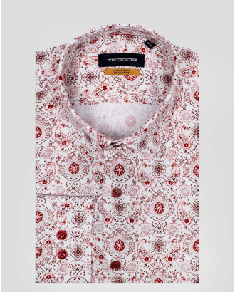 CAMASA SLIM ALBA  PRINT FLORAL