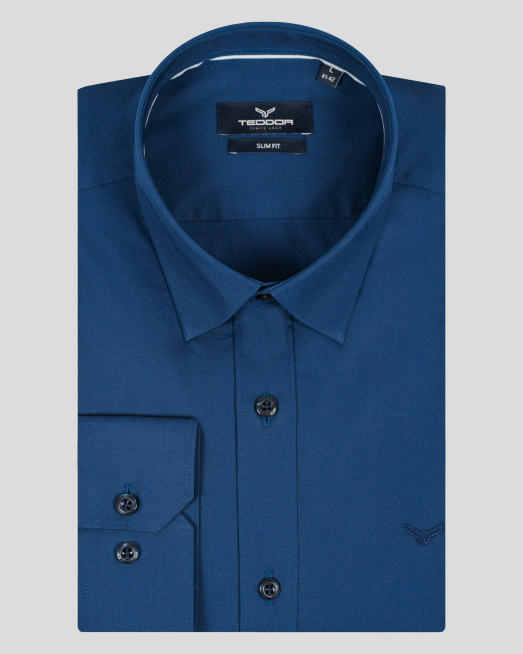 'CAMASA SLIM BLEUMARIN