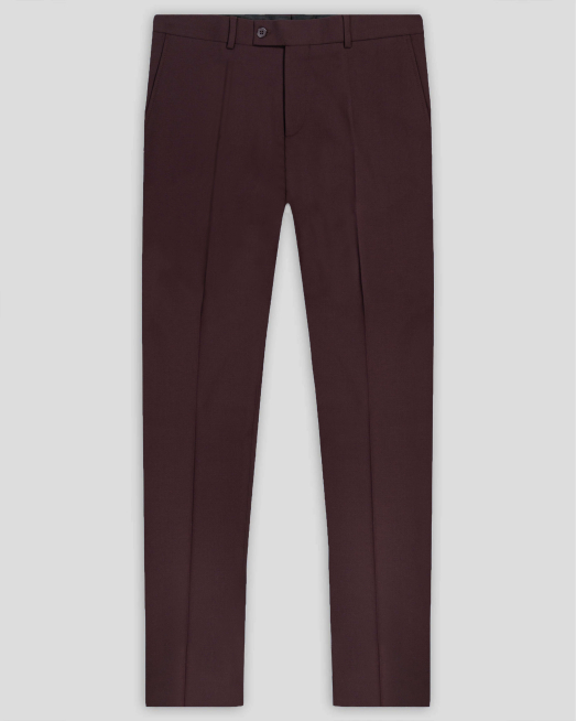 'PANTALONI SLIM BORDO