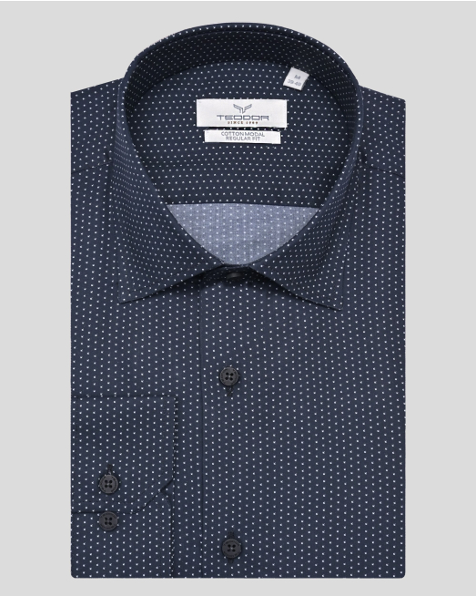 'CAMASA NEAGRA PRINT GEOMETRIC