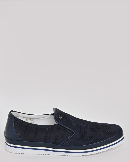 'ESPADRILE BLEUMARIN PIELE NATURALA