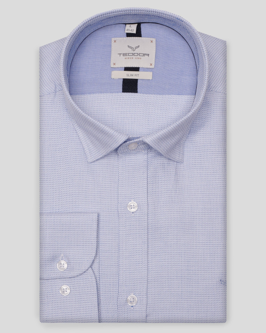 'CAMASA BLEU PRINT GEOMETRIC