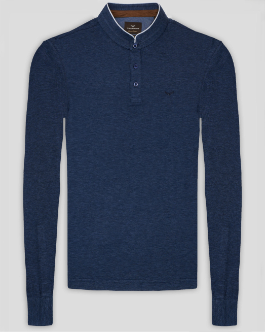 'BLUZA ALBASTRA GULER POP