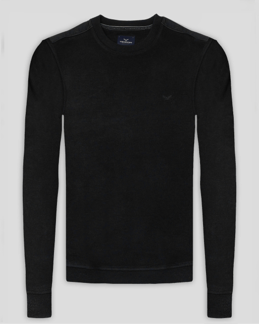 'BLUZA  NEGRU GULER ROTUD