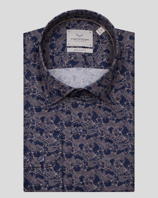 'CAMASA MARO PRINT GEOMETRIC