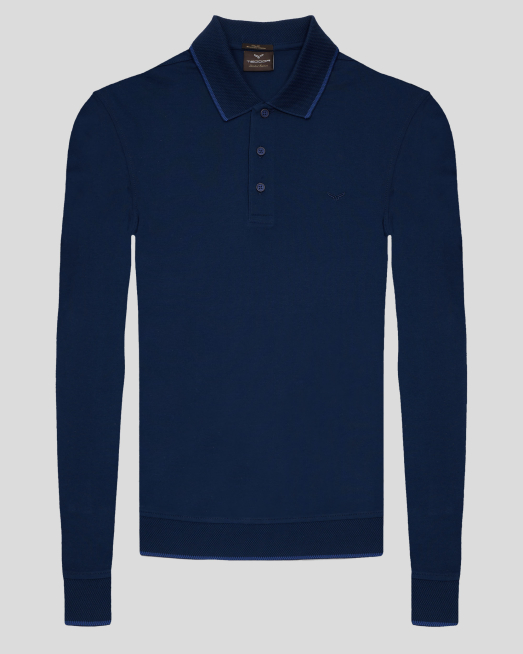 'BLUZA ALBASTRA GULER POLO