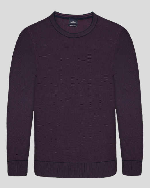 'PULOVER BORDO GULER ROTUND