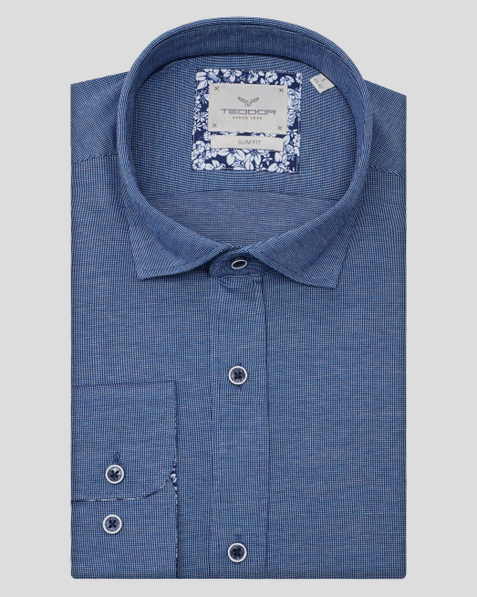 'CAMASA BLEUMARIN PRINT GEOMETRIC