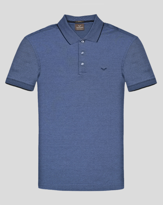 'TRICOU POLO ALBASTRU