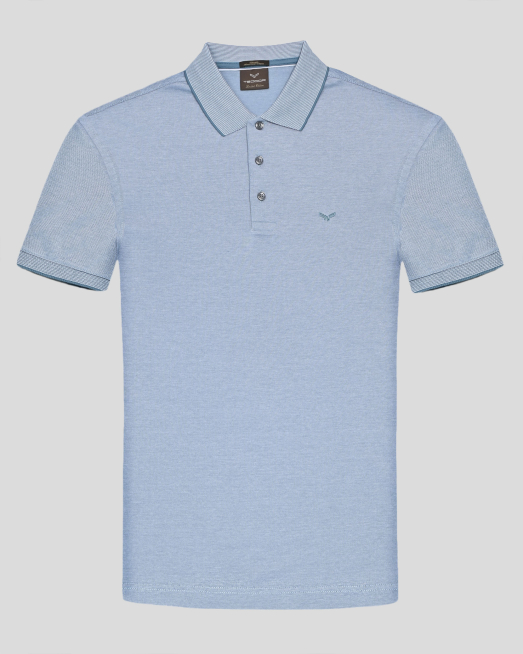 'TRICOU POLO BLEU