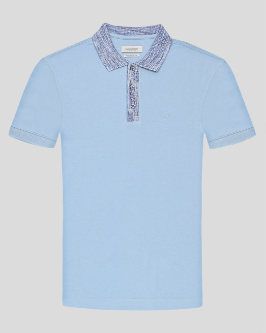 'TRICOU POLO BLEU