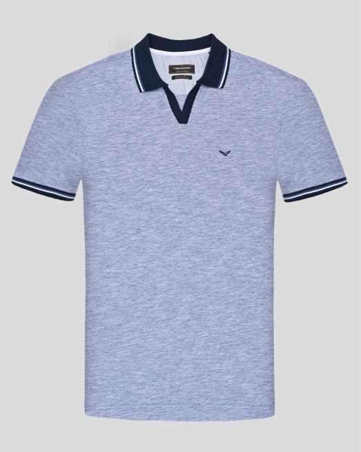 'TRICOU POLO ALBASTRU