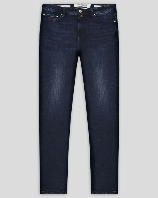 'ИНДИГОВО СИНИ ДЪНКИ REGULAR RELAXED FIT ( УДОБЕН И СВОБОДЕН СИЛУЕТ ) 