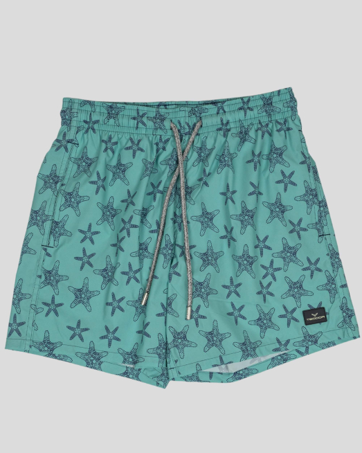 'COSTUM DE BAIE VERDE  PRINT GEOMETRIC