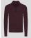 BLUZA BORDO GULER CU FERMOAR
