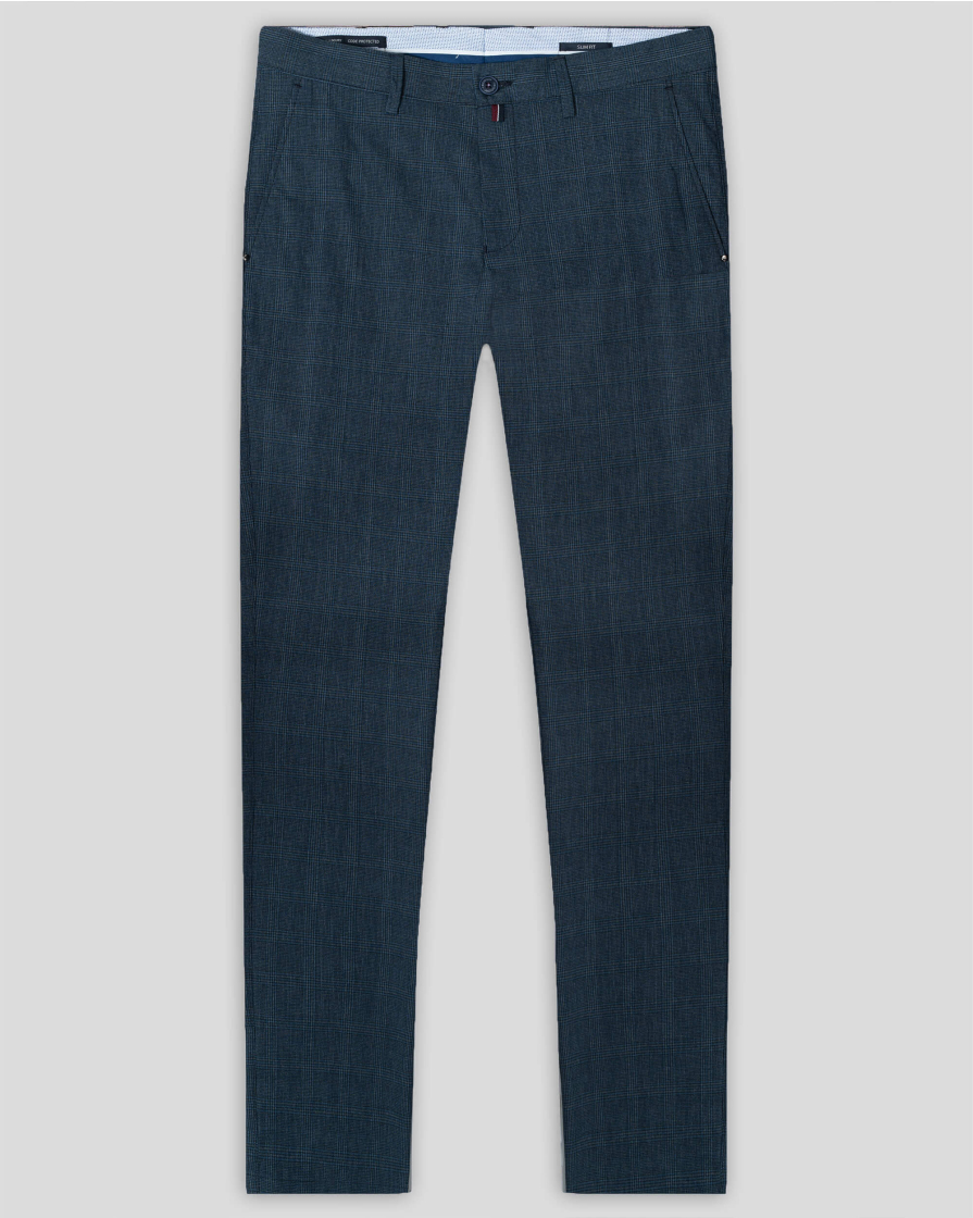 PANTALONI SLIM BLEUMARIN IN CAROURI