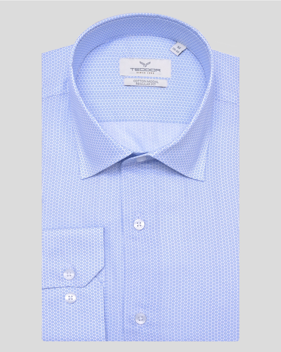 CAMASA BLEU PRINT GEOMETRIC