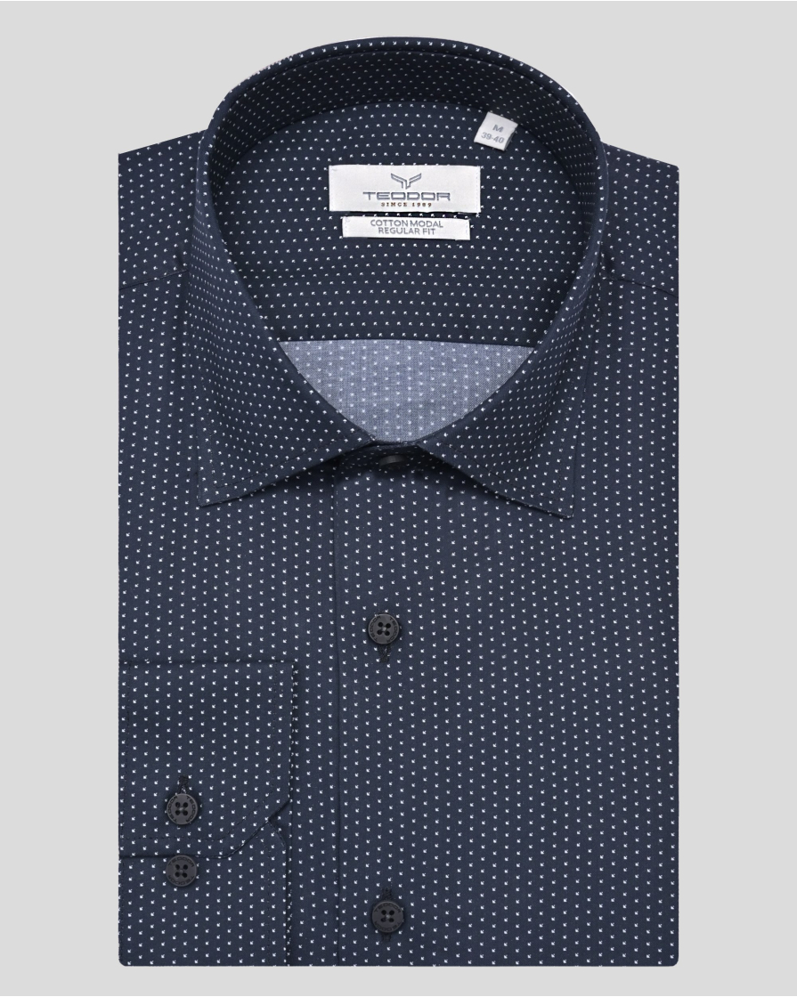 CAMASA NEAGRA PRINT GEOMETRIC