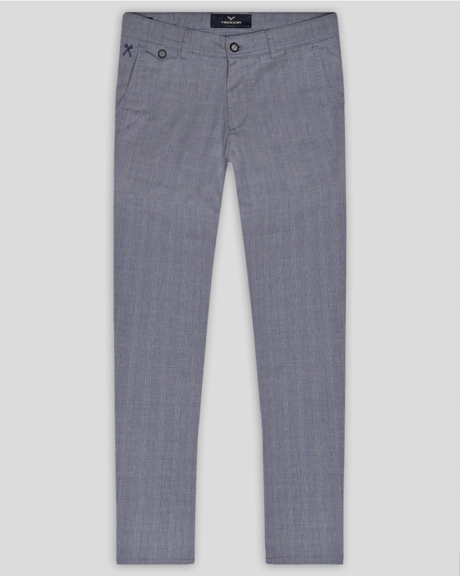 PANTALONI SLIM GRI
