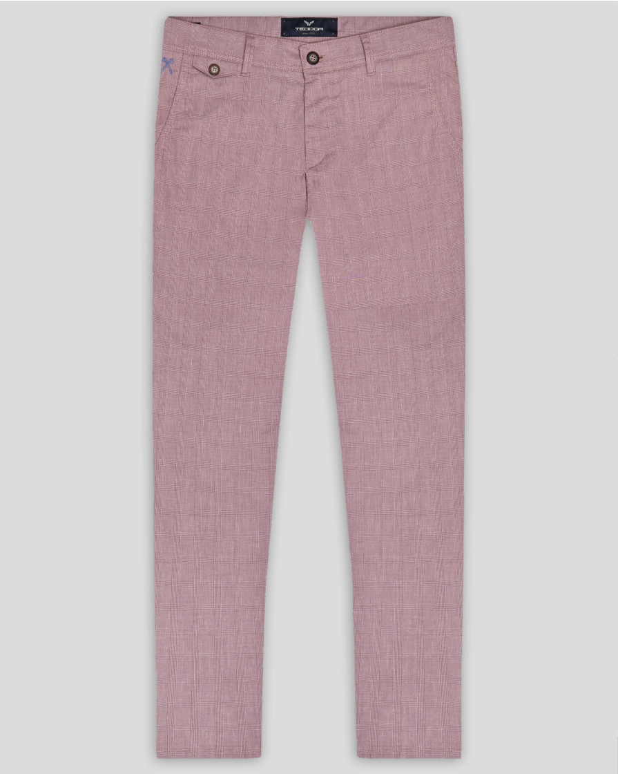 PANTALONI SLIM ROZ