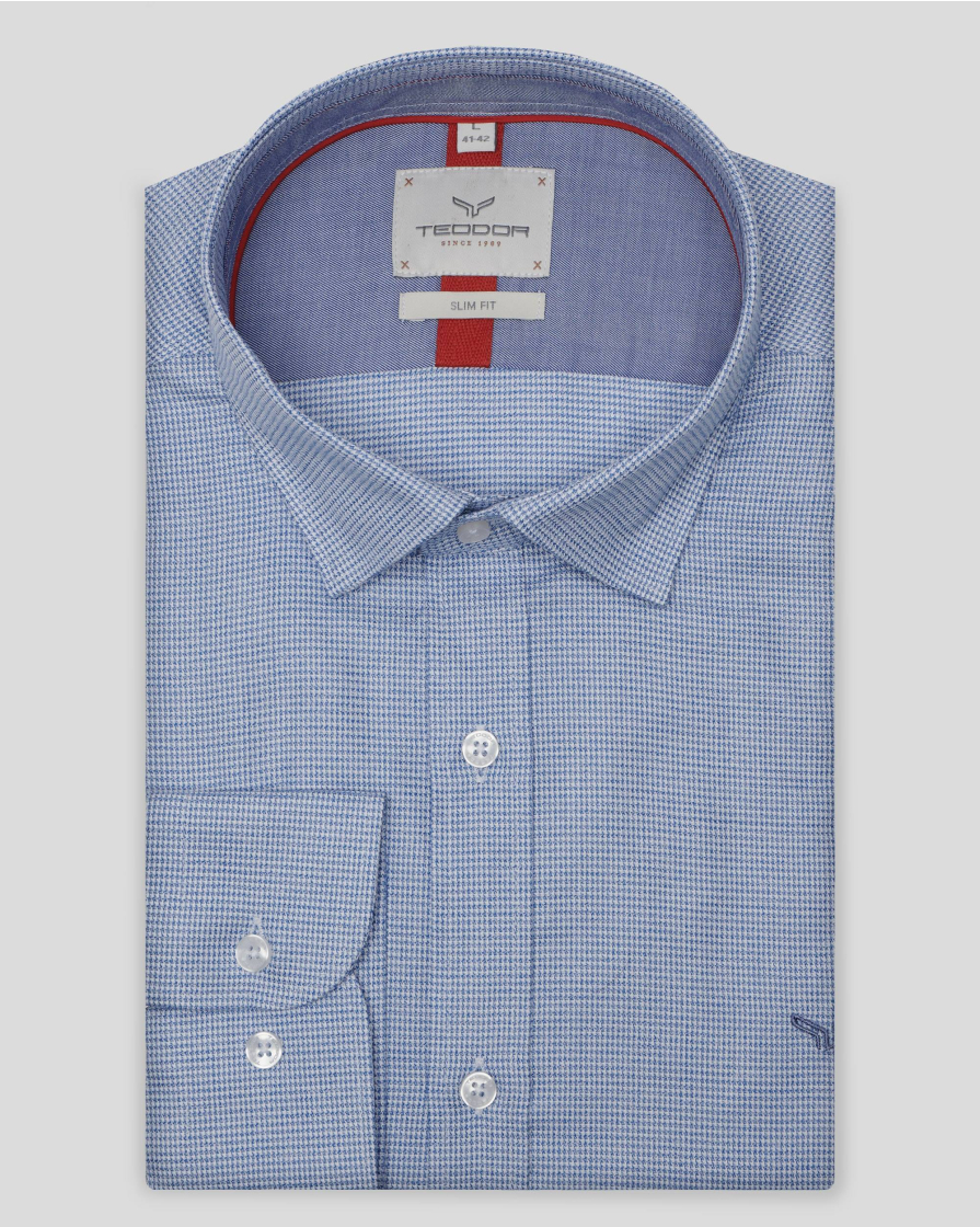 CAMASA ALBASTRA PRINT GEOMETRIC