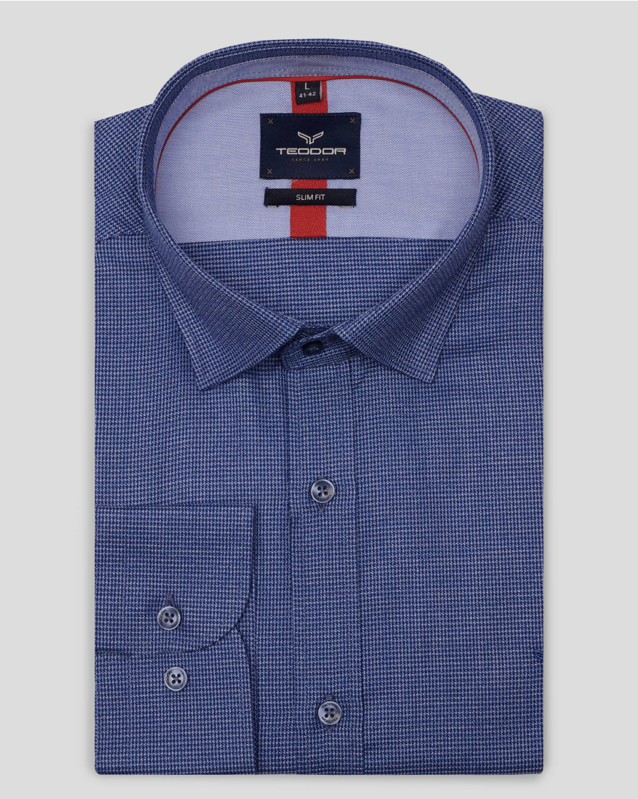 CAMASA ALBASTRA PRINT GEOMETRIC