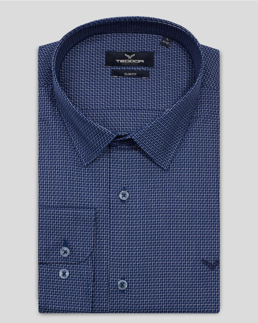 CAMASA BLEUMARIN PRINT GEOMETRIC