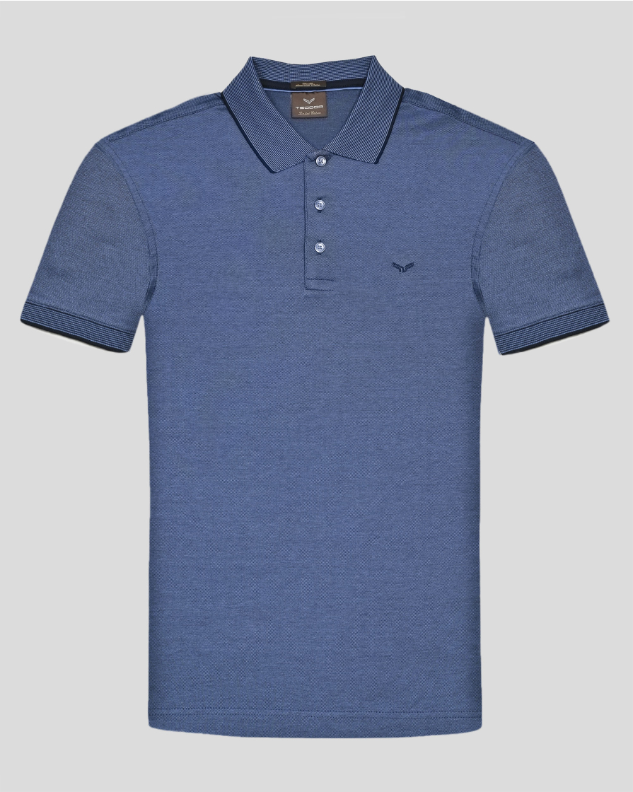 TRICOU POLO ALBASTRU