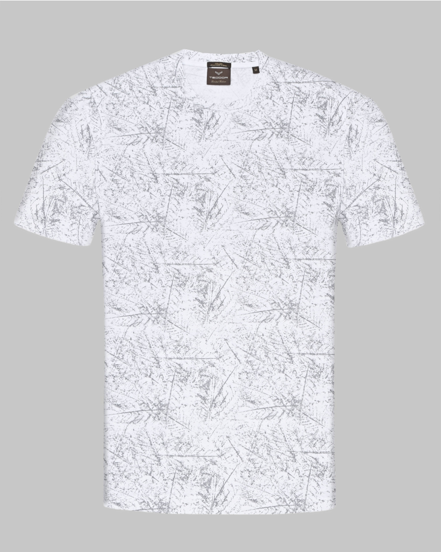 TRICOU ALB GULER ROTUND