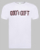TRICOU ALB CU DESEN