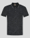 TRICOU POLO NEGRU  PRINT FLORAL